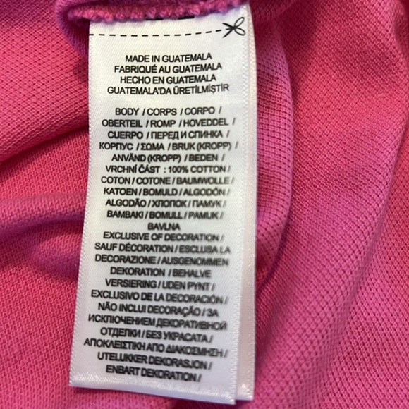 🎉Host Pick🎉Polo Ralph Lauren Men’s Hot Pink Custom Slim Fit Short Sleeve Large - Picture 9 of 10